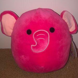 Kellytoy Squishmallow Pink Elephant Evelyn